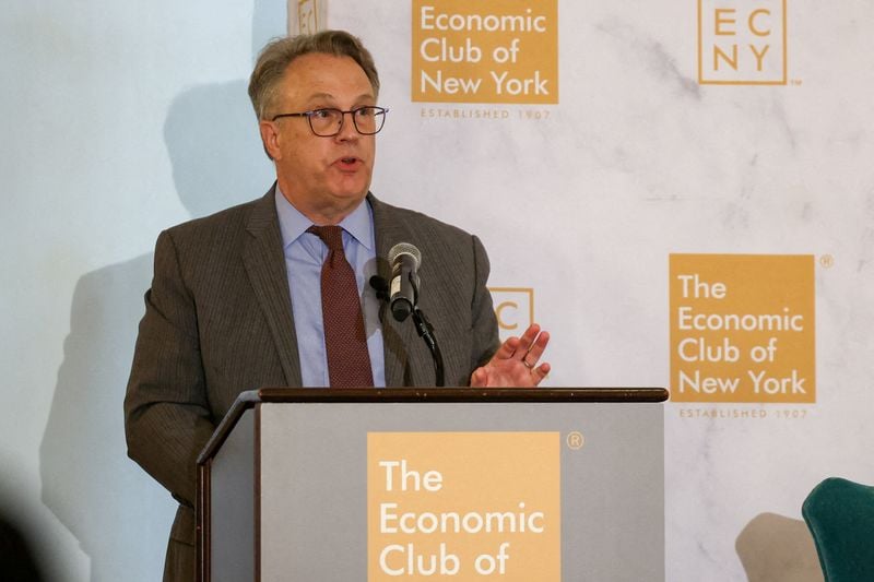 Fed’s Williams currently sees no need for rate hike in 2027, Bloomberg News reports