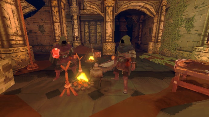 Echoes of Delicious in Dungeon ring out in Deep Dish Dungeon, a co-op dungeon crawler about making meals with whatever you can scrounge up that's out now