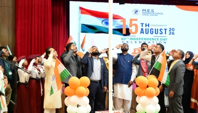 MES Indian School marks Indian Independence Day