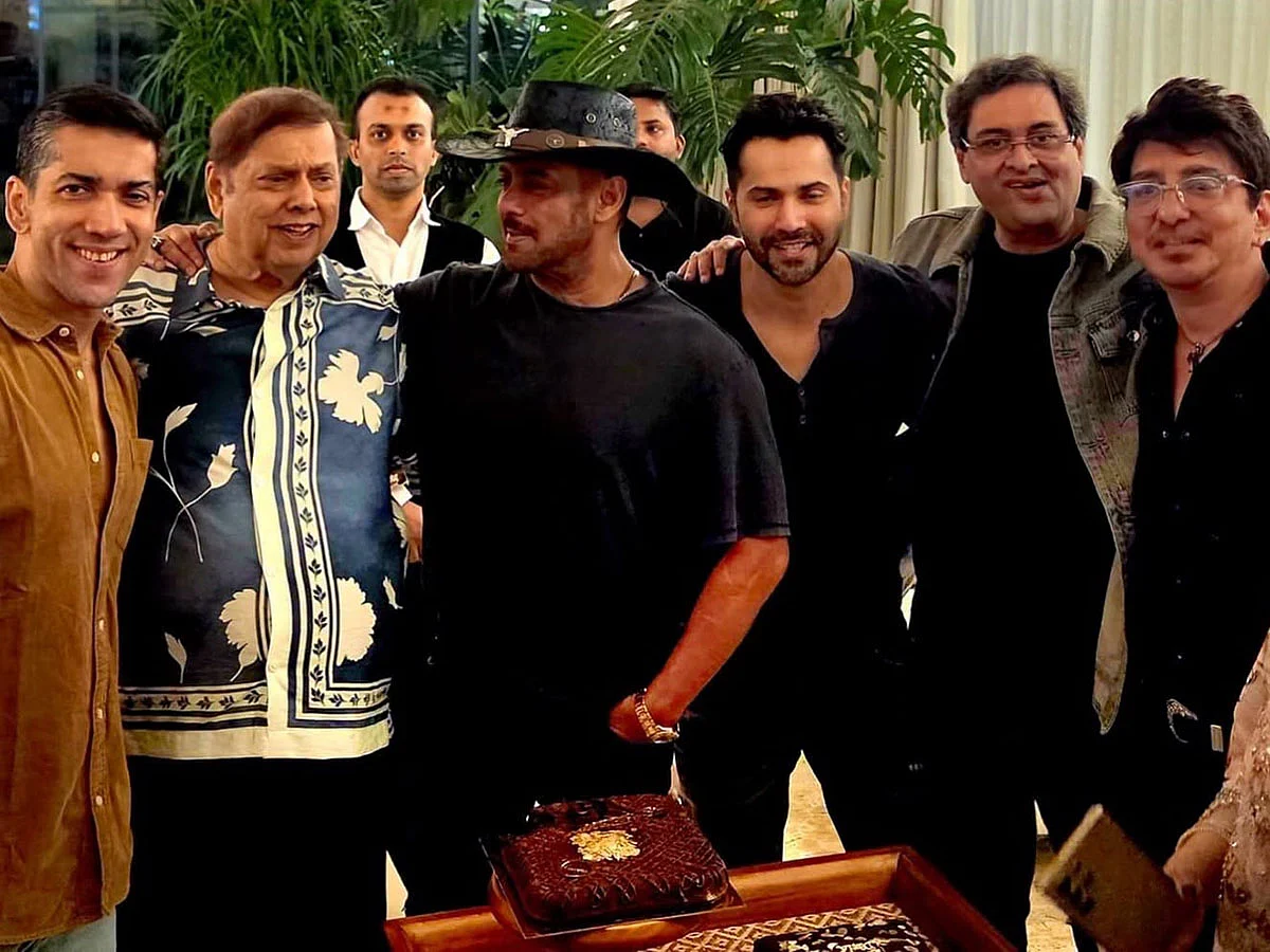 Salman Khan joins David Dhawan’s 75th birthday celebration with family and friends