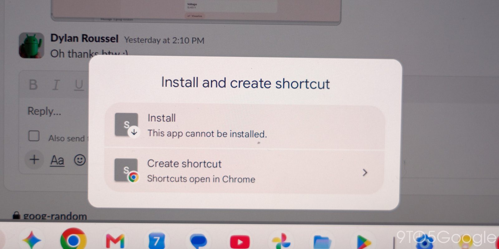 Chrome 155 for Googlebook brings expanded web app installs, integration