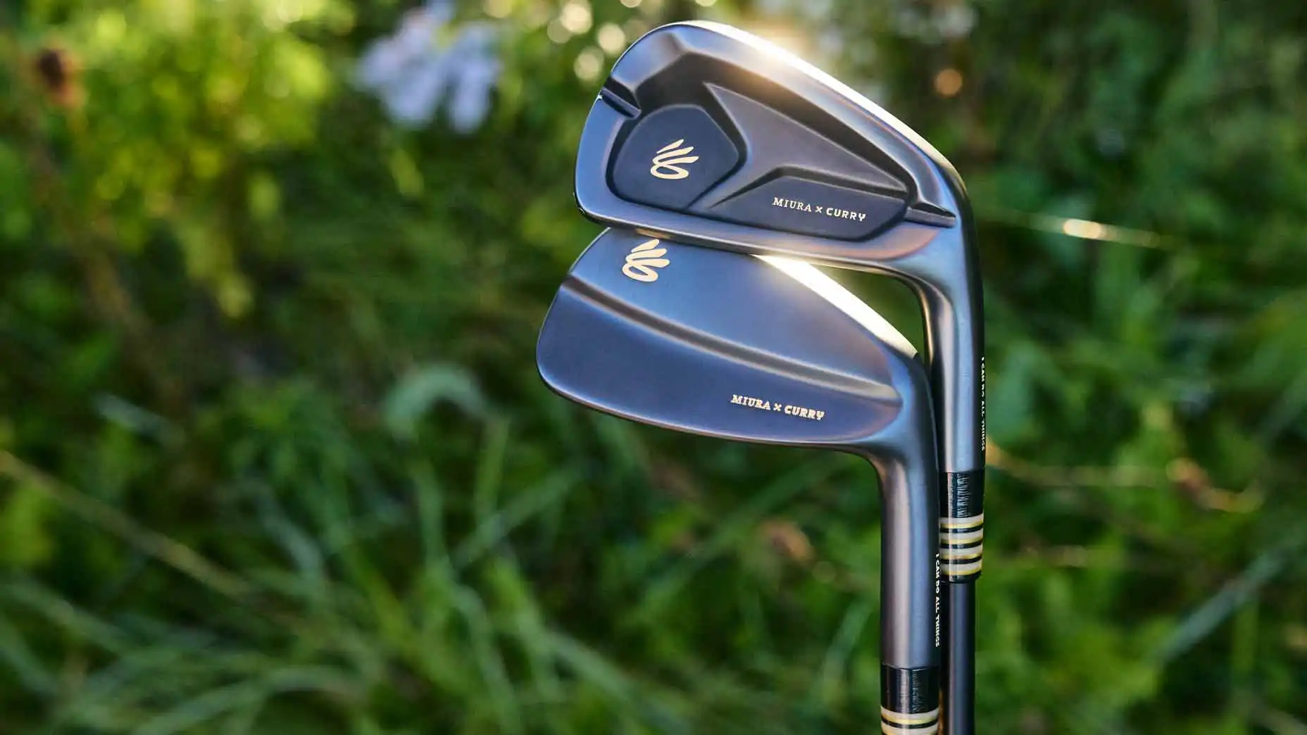Miura and Steph Curry are partnering for ultra-limited iron set