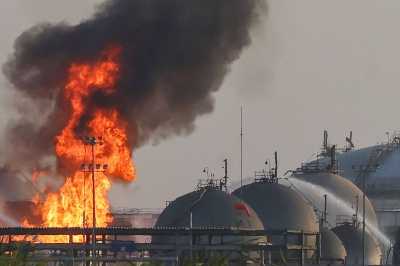 Saudi Aramco administrative building attacked, limited fire reported