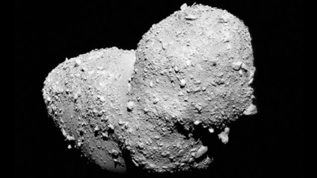 “Dirty snowballs” have joined together since the planets formed