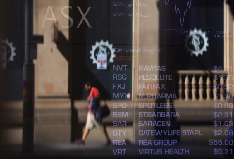 Australia stocks lower at close of trade; S&P/ASX 200 down 0.46%