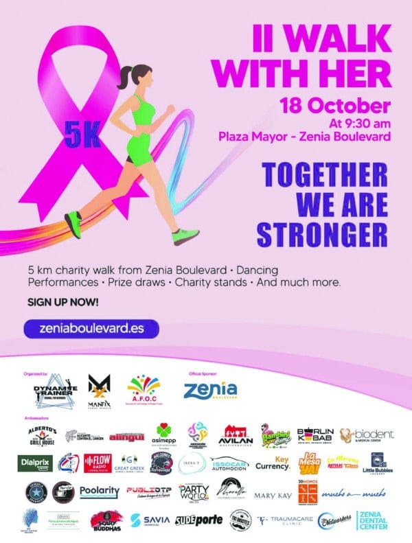 Zenia Boulevard Turns Pink for Breast Cancer Awareness Weekend