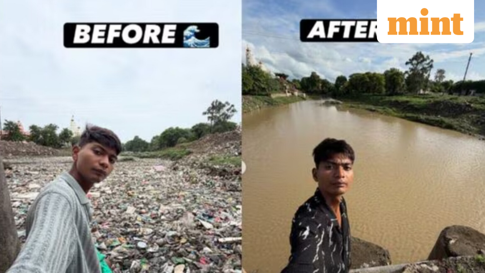Eight months of work down the dumps? Bittu Tabahi finds Ajnar River choked with garbage again