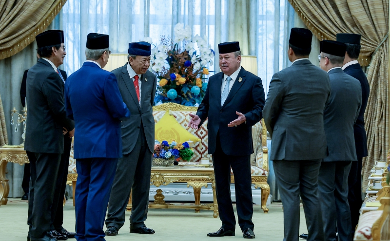 King attends 273rd Conference of Rulers meeting