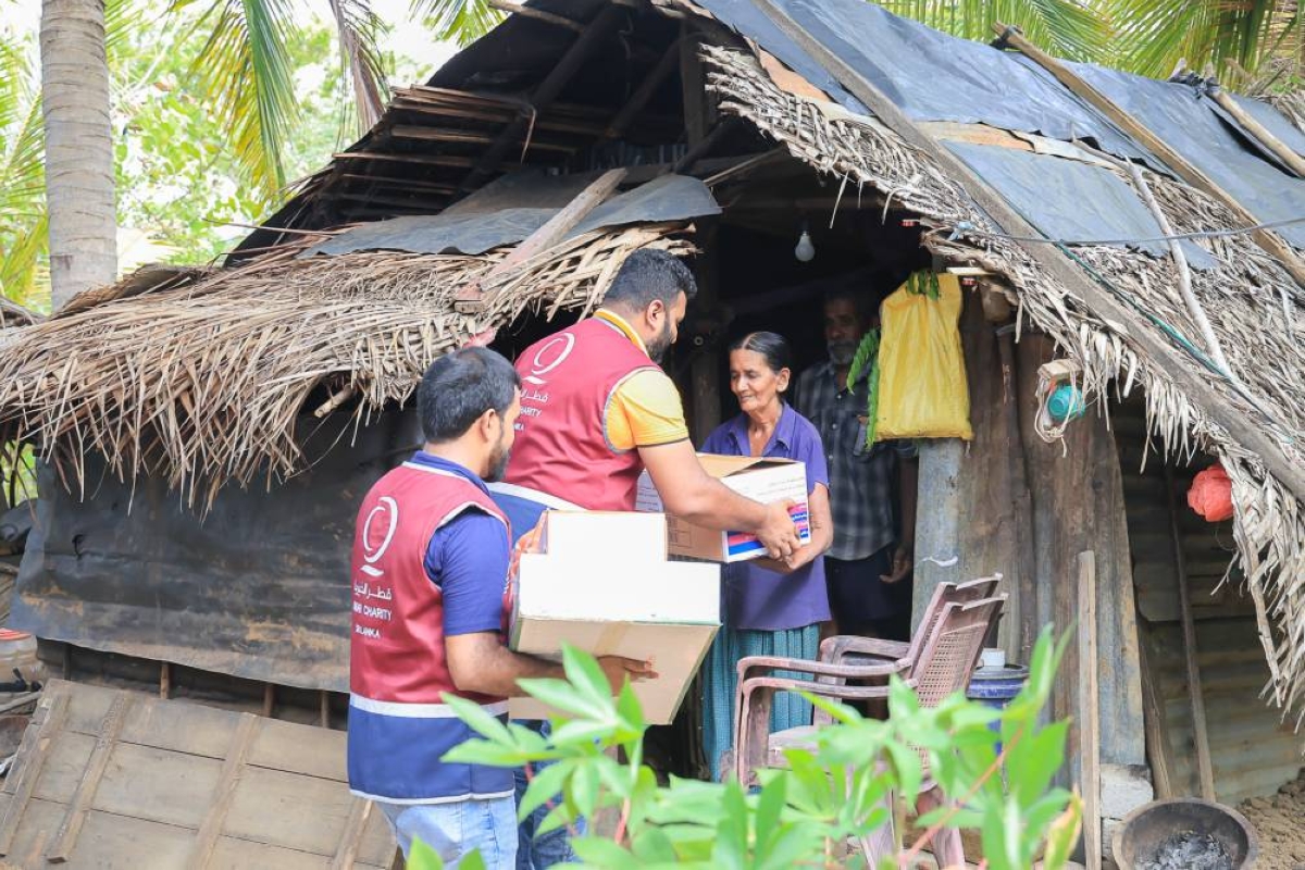 QC delivers aid to flood-affected families in Sri Lanka