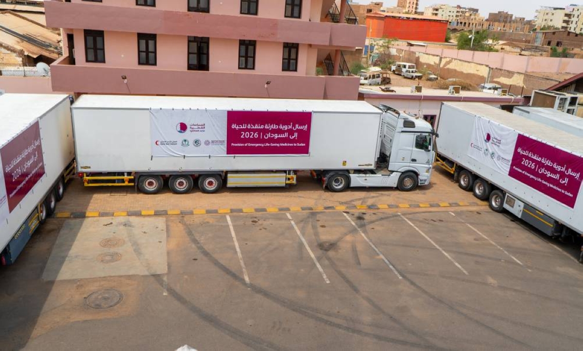 QFFD, QRCS send land relief convoys to Sudan
