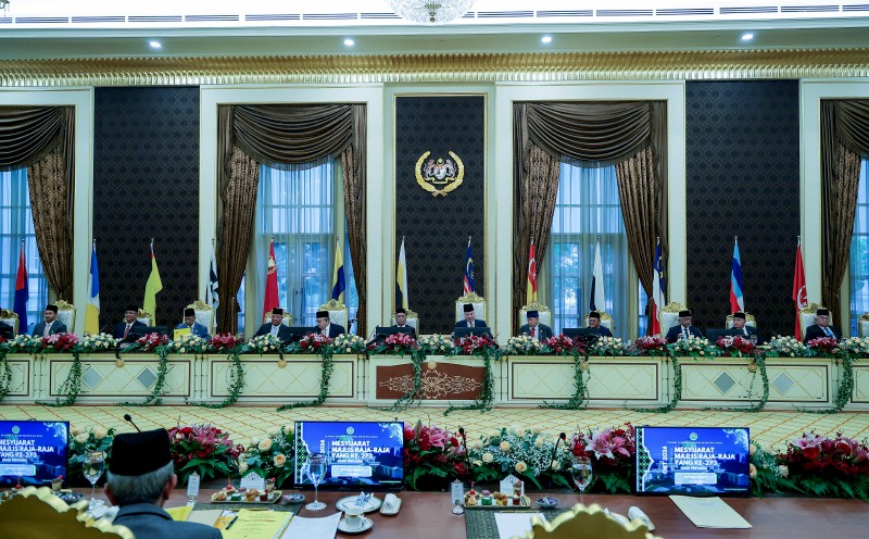 Sultan Nazrin chairs 273rd meeting of Conference of Rulers