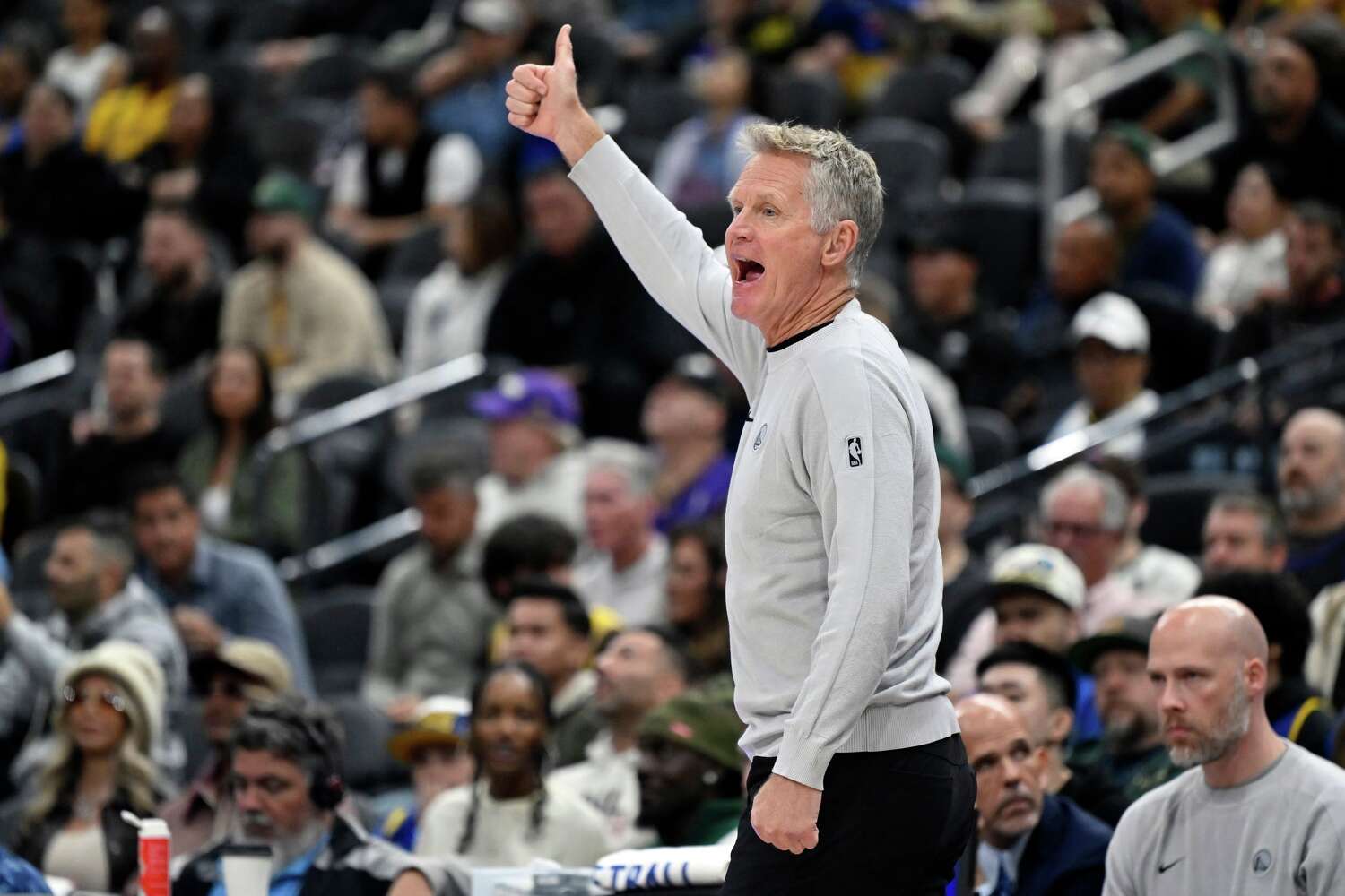 Where are Warriors with Steve Kerr's new offense? ‘Not anywhere close to where we want to be.'