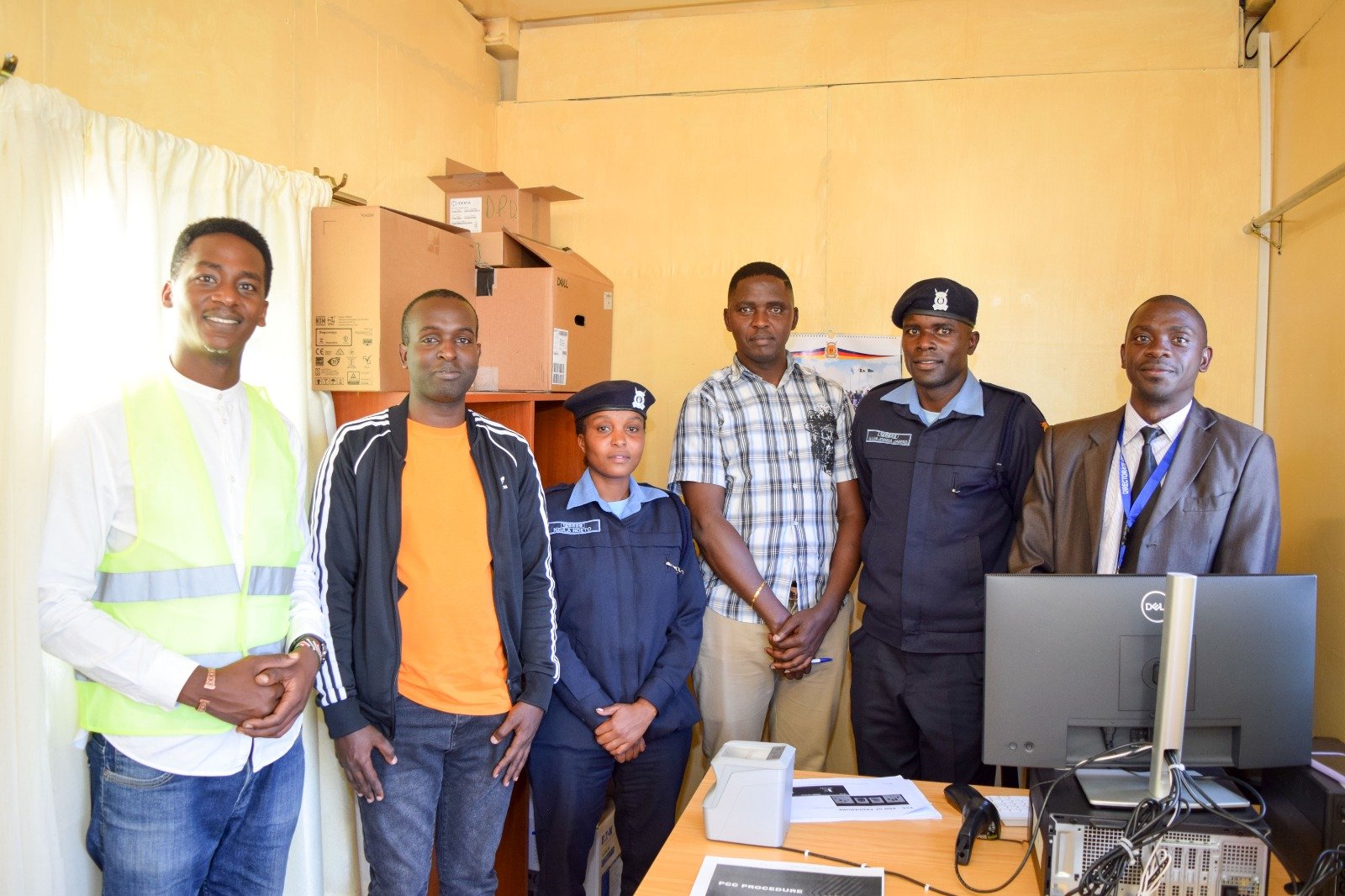 DCI rolls out biometric system at diplomatic police unit