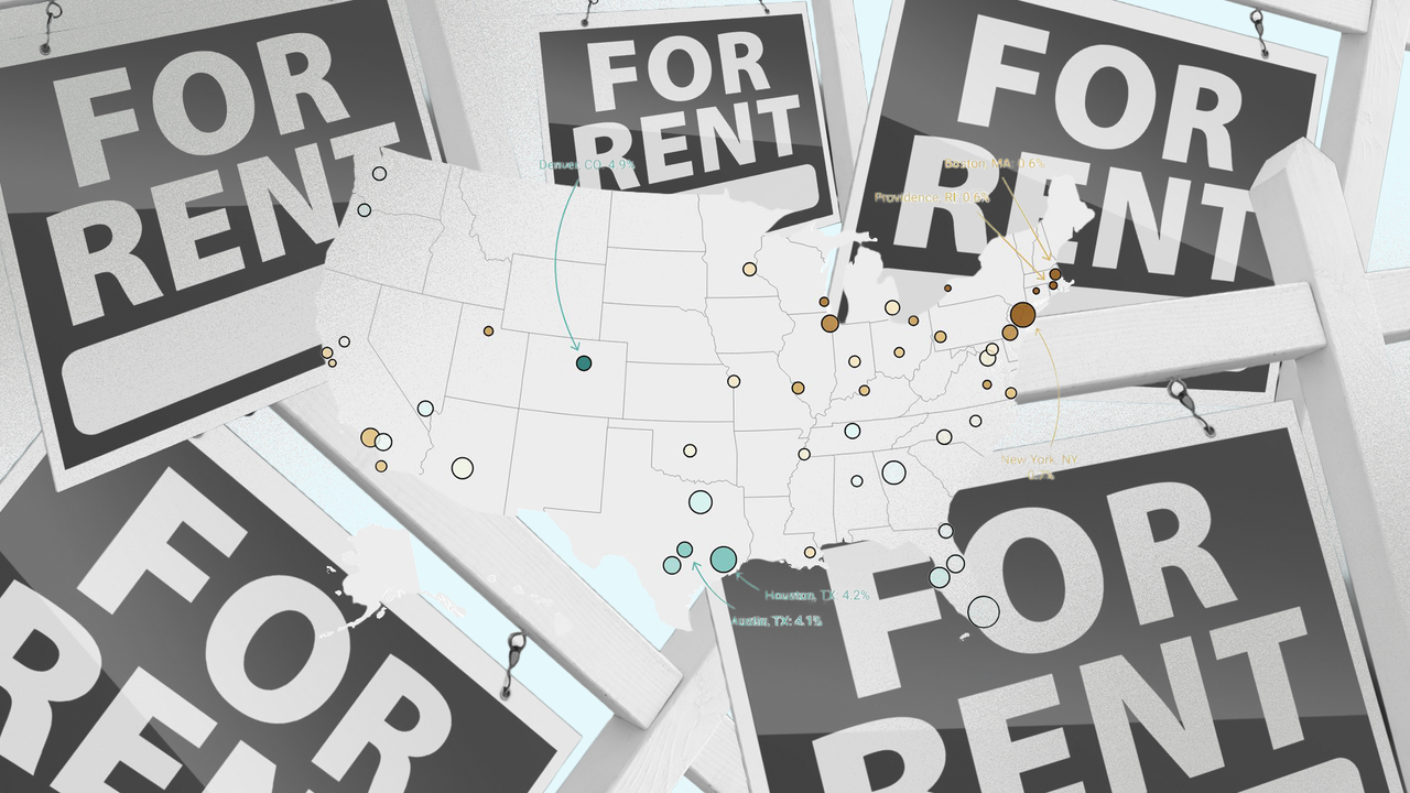 Accidental landlords are on the rise in housing markets where home prices are falling