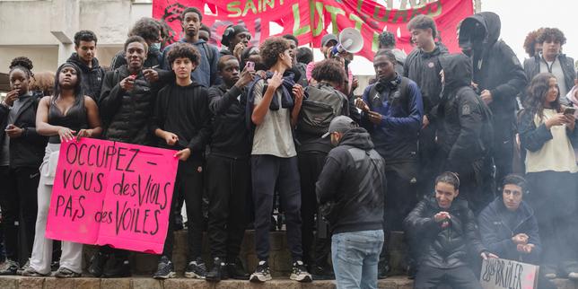'We ask for teachers, they send us police': This Paris suburb school has become a symbol of the protest movement