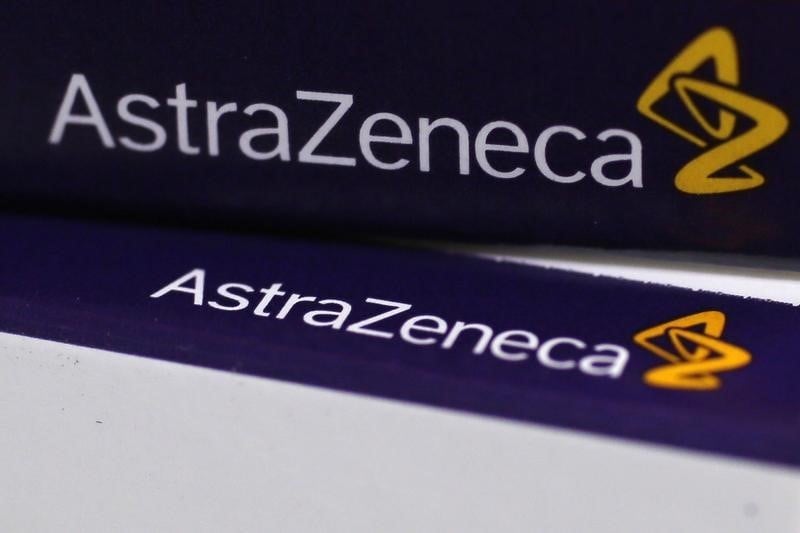 Why is AstraZeneca stock up today?