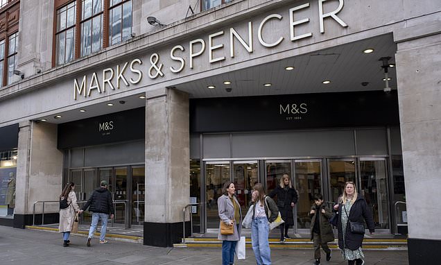 M&s cashes in on formal wedding boom even as men opt for T-shirts in the office