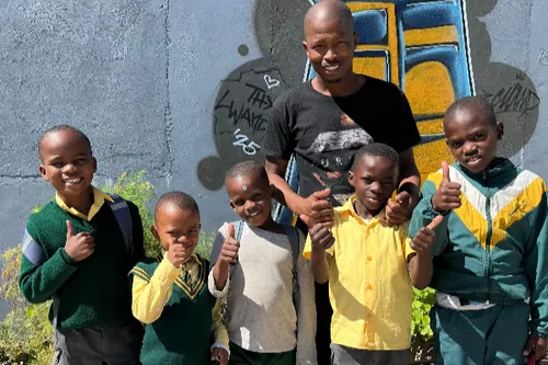 Father figure: Lwandle man runs free academy to take 180 children off the streets