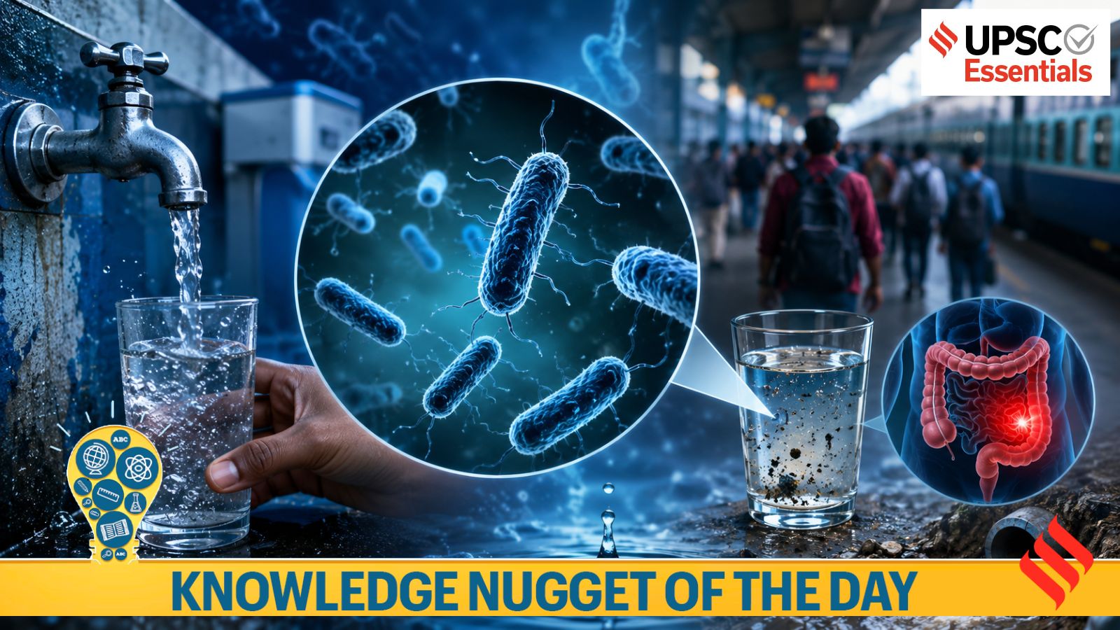 Knowledge Nugget | E. coli found in Railway Station water: Why is it a health concern?