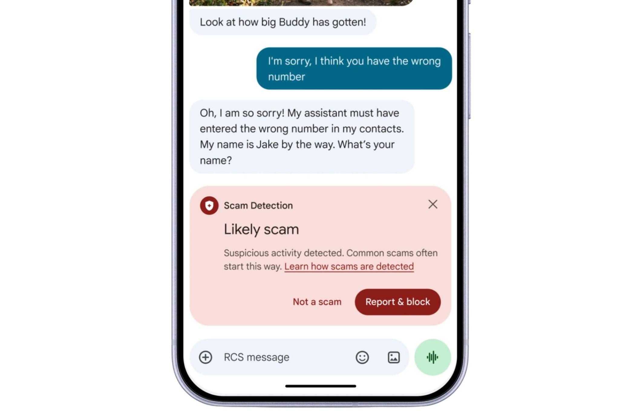 Android is using AI to suss out scammers in Google Messages