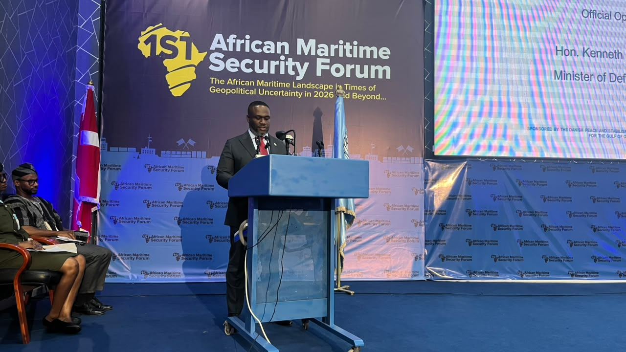 Defence Minister calls for intelligence-sharing and regional cooperation to tackle maritime insecurity