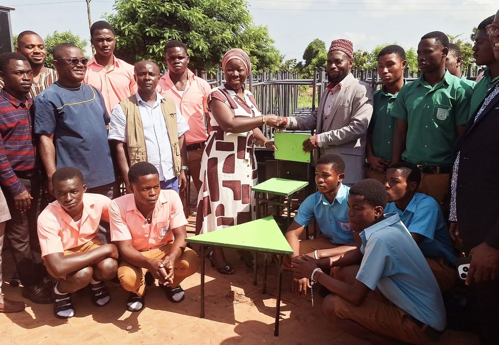 Furniture boost for Techiman North schools as MP donates to 20 institutions