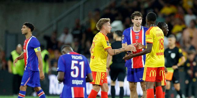 PSG suffer 1-0 loss to Lens in French Champions' Trophy