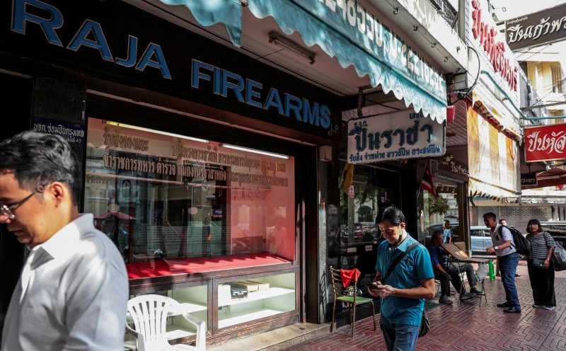 In Bangkok's gun district, traders say Thai crackdown misses the mark