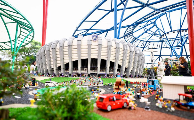 JDT's Sultan Ibrahim Stadium recreated with 400k Lego bricks