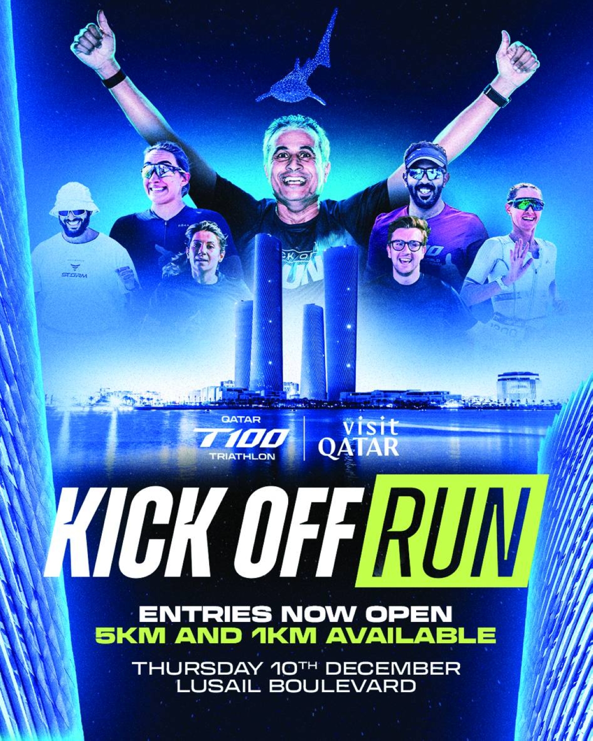 Visit Qatar announces return of Qatar T100 Kick Off Run for 2026