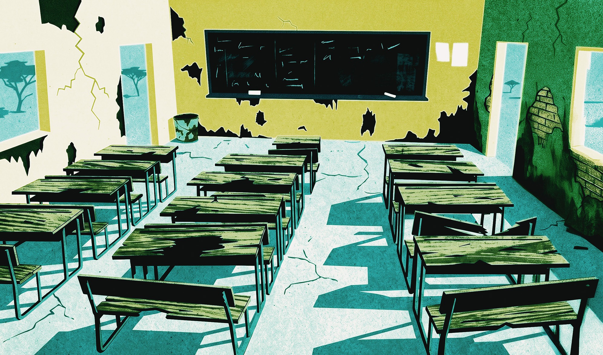 EMPTY CLASSROOMS: Millions wasted on rural white elephant schools with no learners