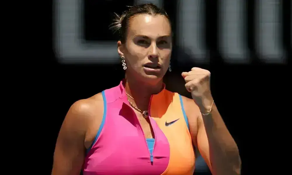 Aryna Sabalenka squeezes out win on sixth match point in Cincinnati