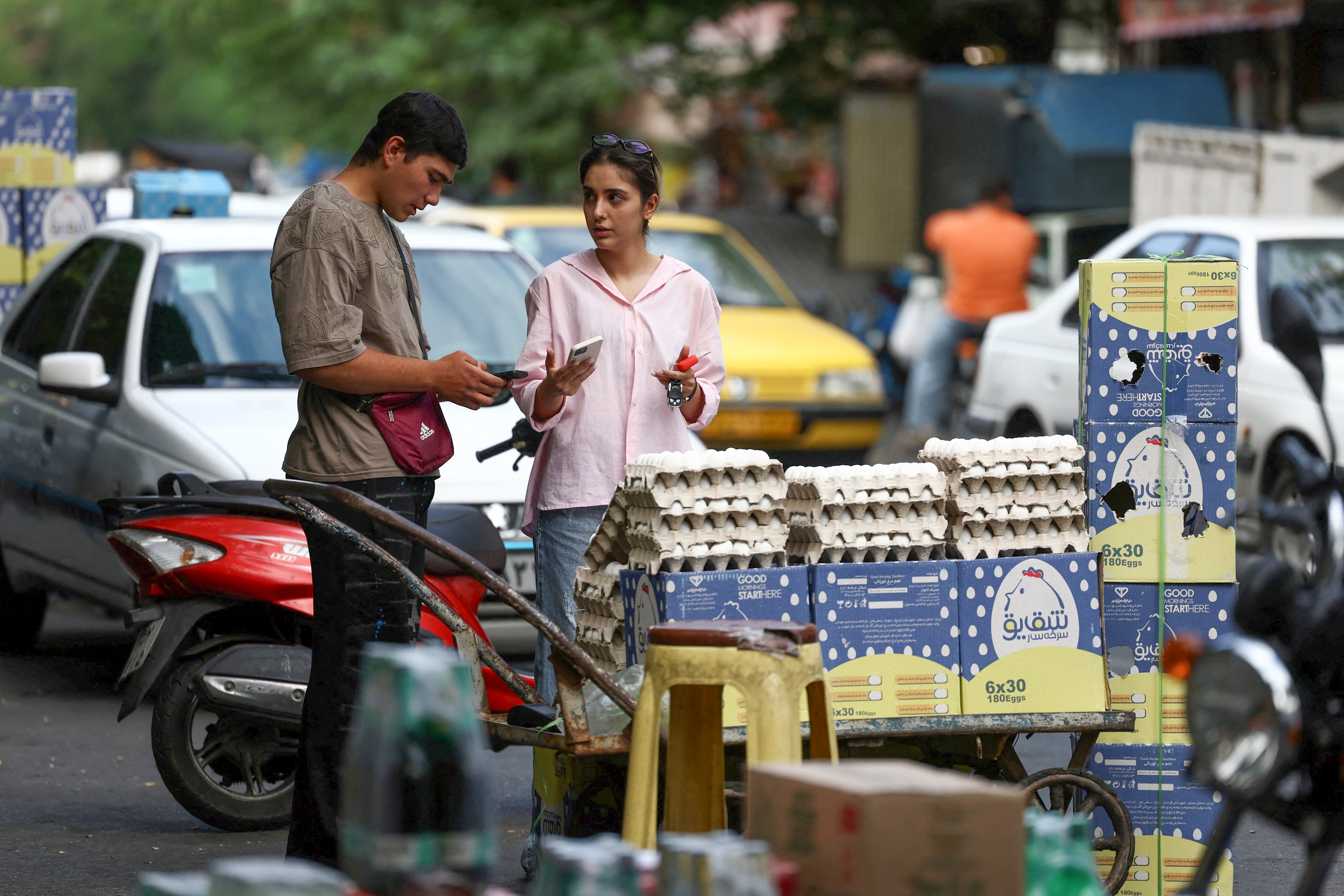 Iranians in survival mode with economy in freefall and food prices soaring by up to 400 per cent
