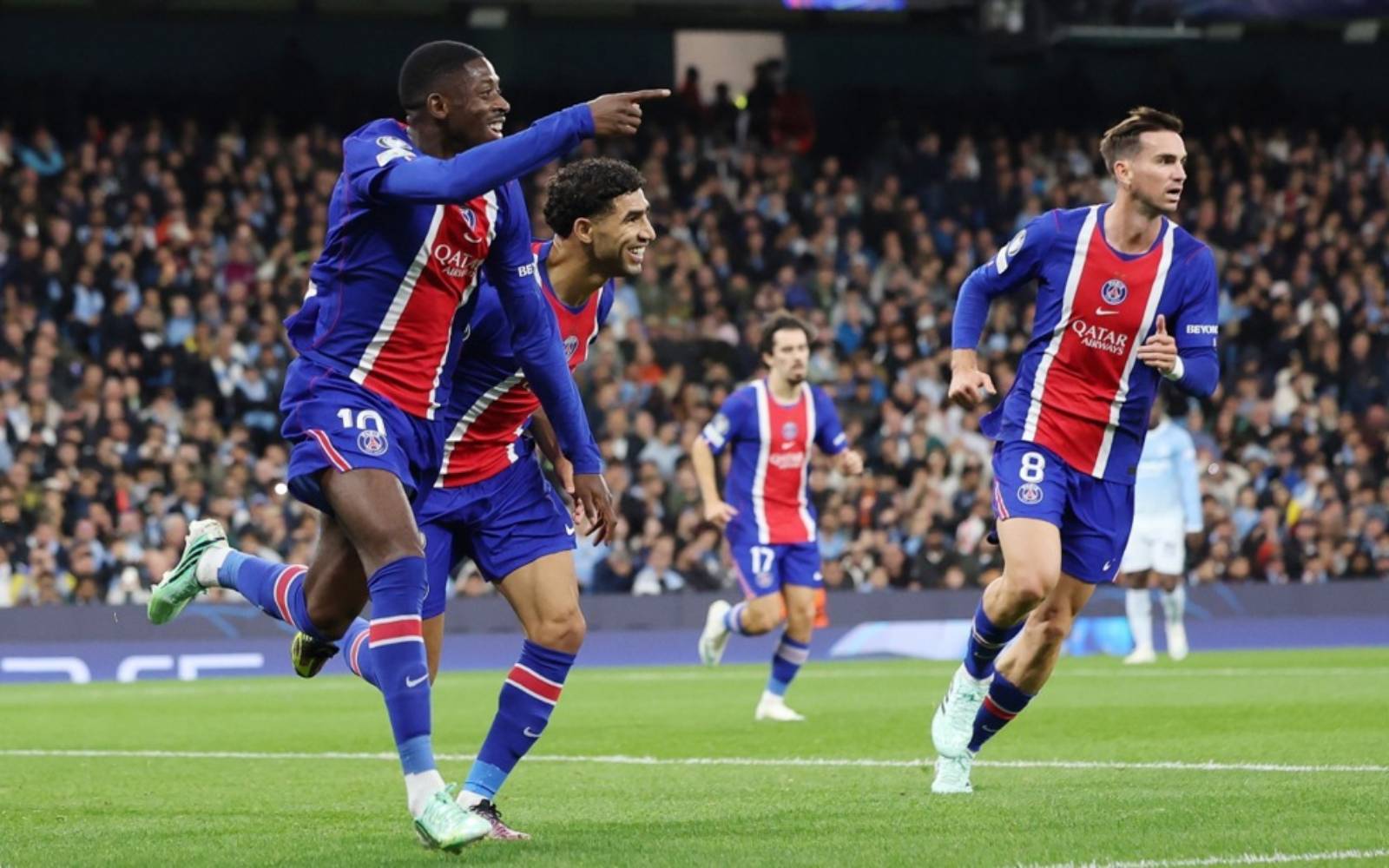 PSG outgun embattled Man City in six-goal Champions League thriller