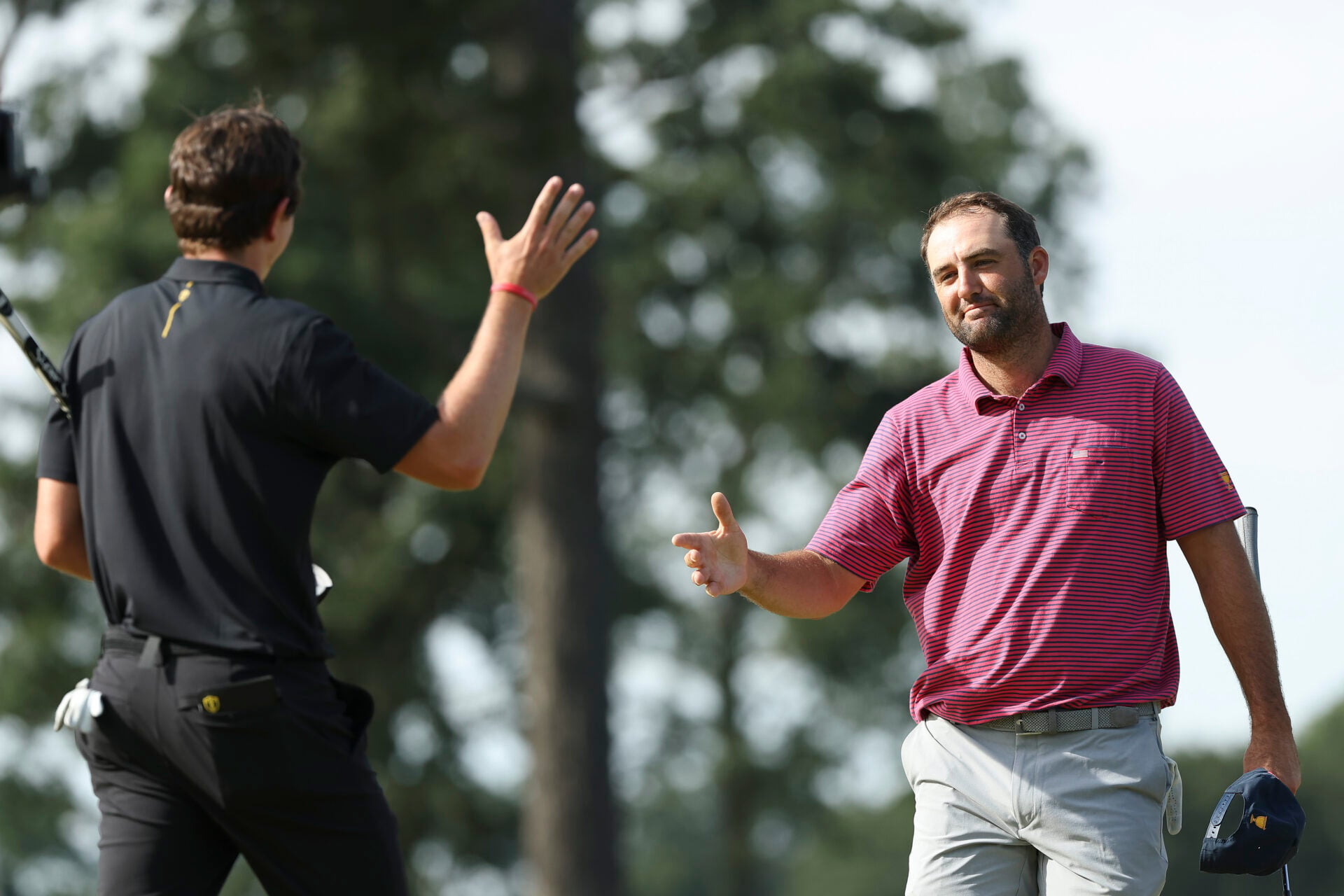 Scottie Scheffler shocks several junior golfers during practice round, ‘I just loved it so much’