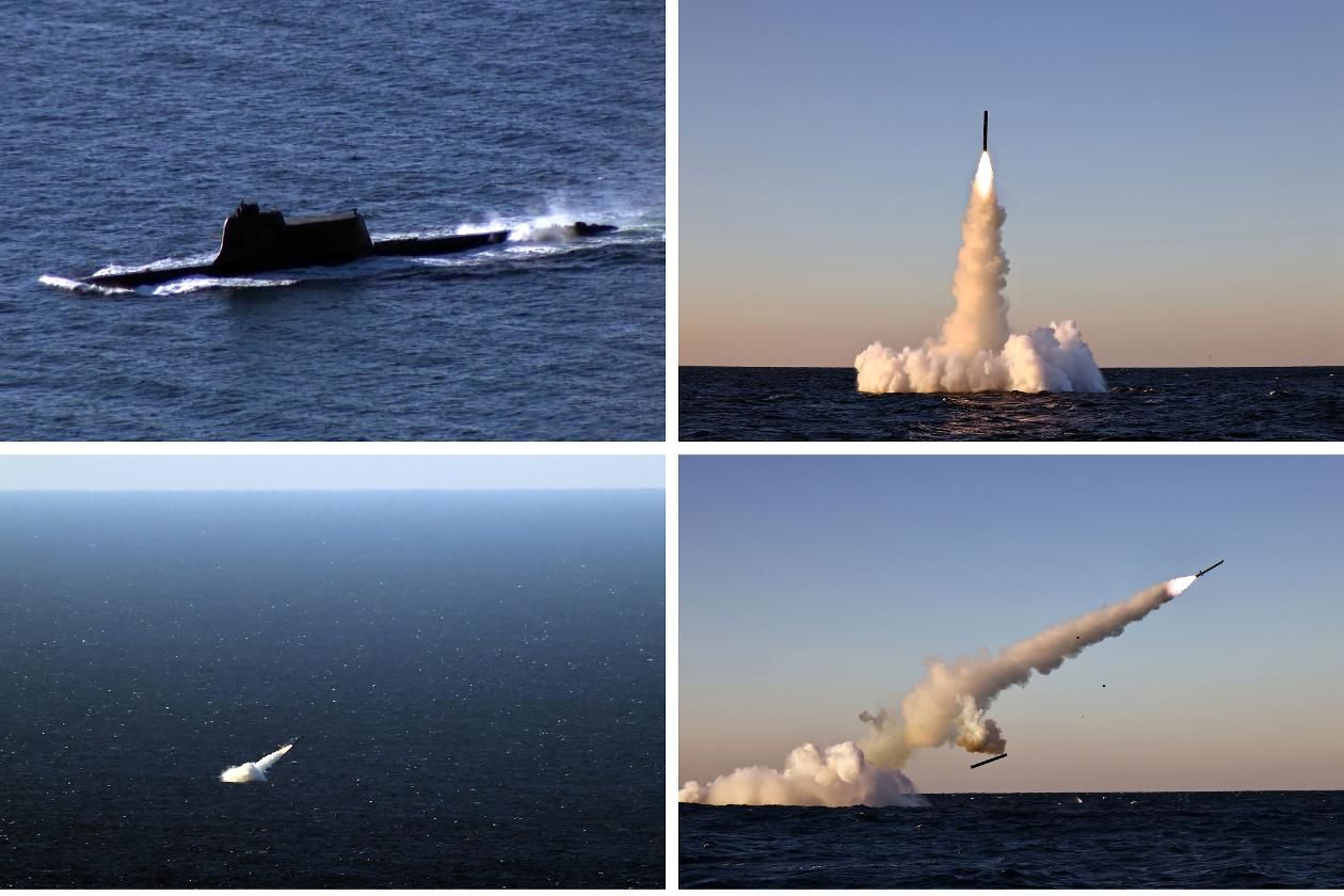 N. Korea tests 2 types of submarine-launched strategic cruise missiles: KCNA