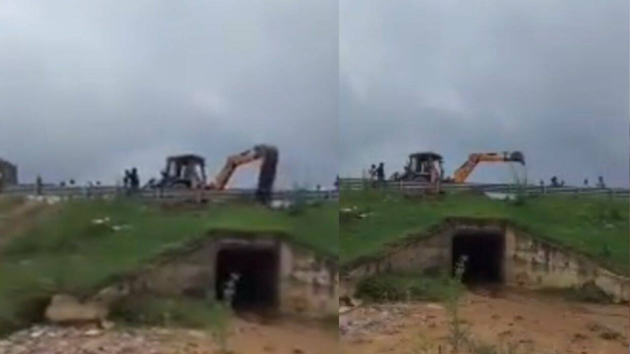 'Minor portion' of Ganga Expressway sinks amid heavy rain