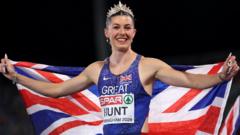 'Are you not entertained?' Sprint sensation Amy Hunt on winning four gold medals in seven days