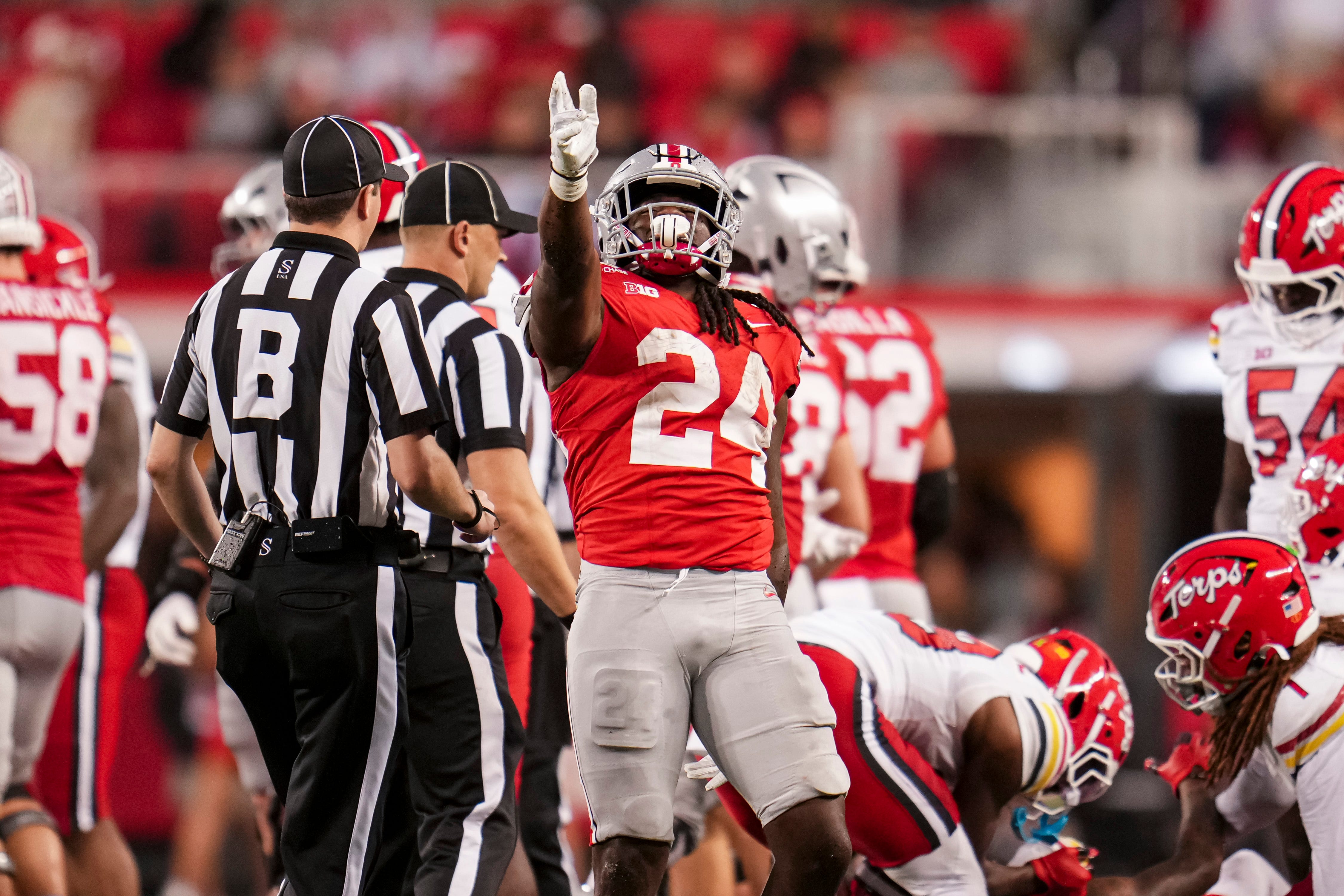 Ohio State RB Ja'Kobi Jackson, OL Austin Seireveld ruled out for Indiana game