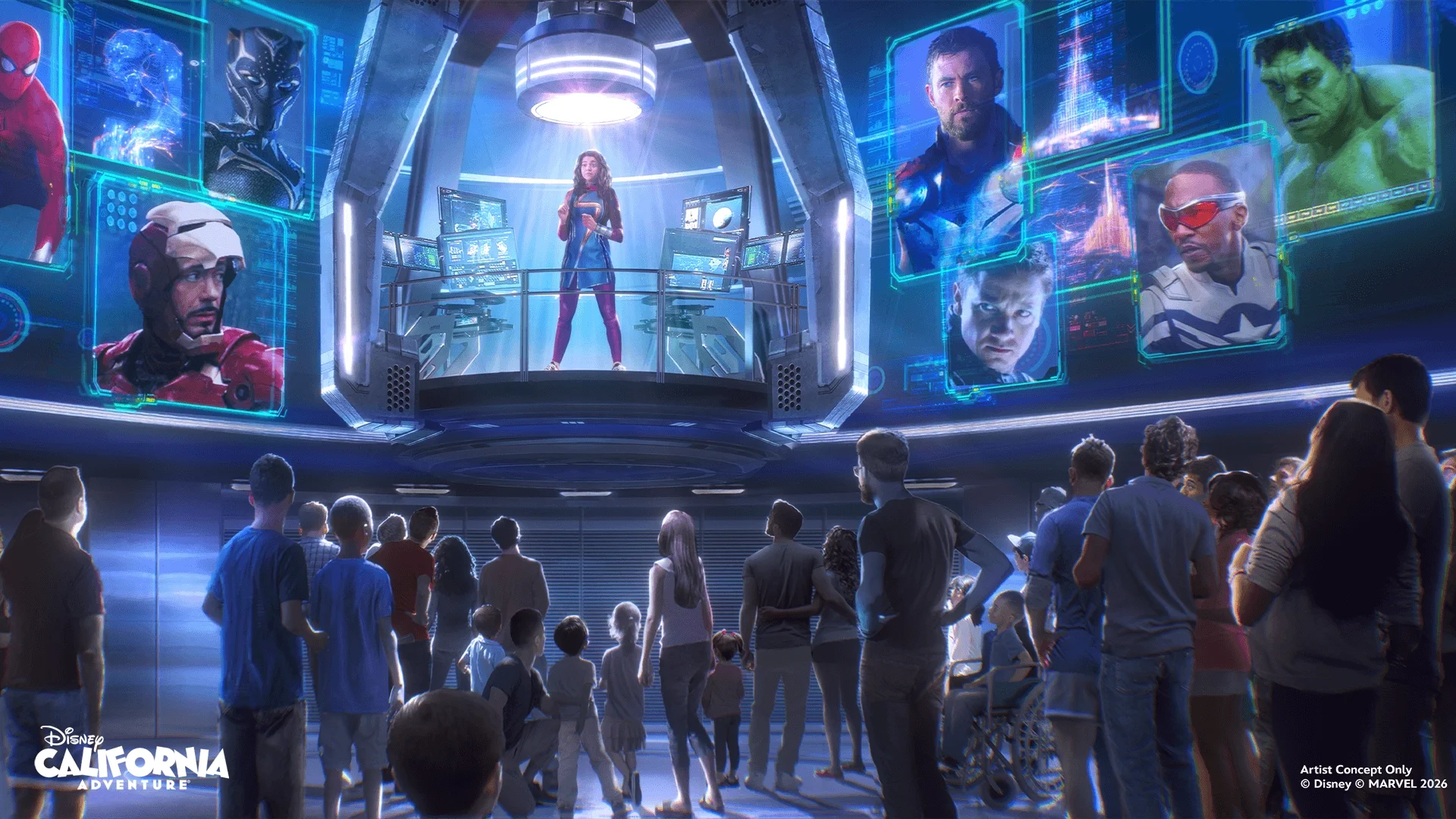 Robert Downey Jr. Returns as Iron Man in Avengers Infinity Defense, a New Attraction Where You'll Fight Thanos at Disneyland's Avengers Campus