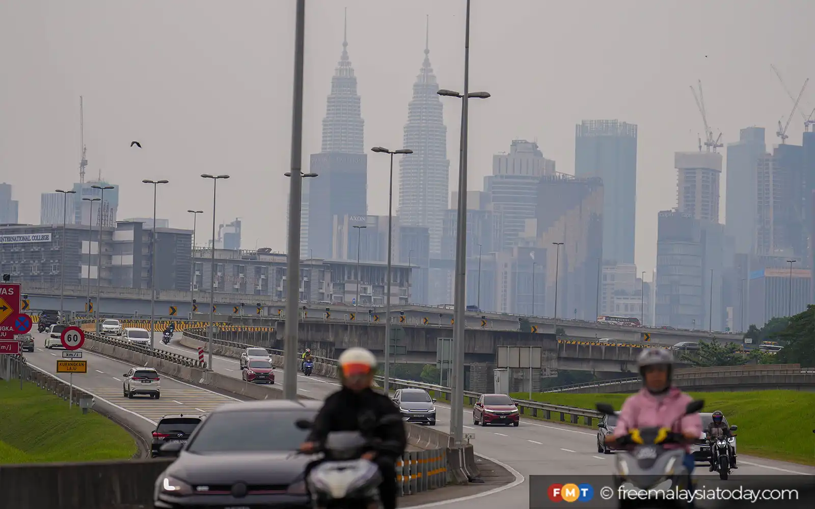 Sebahagian kawasan di Lembah Klang hampiri IPU sangat tak sihat