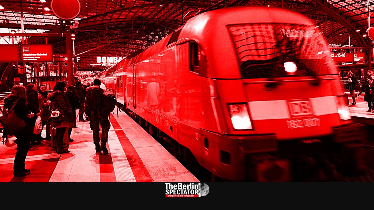 Germany’s Train Stations Go Dry