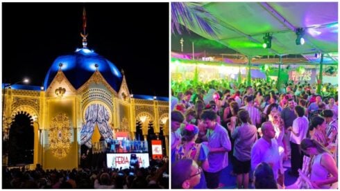 Chaos on first weekend of Malaga feria as worker is stabbed with a machete and reveller nearly dies after getting head stuck in a footrest
