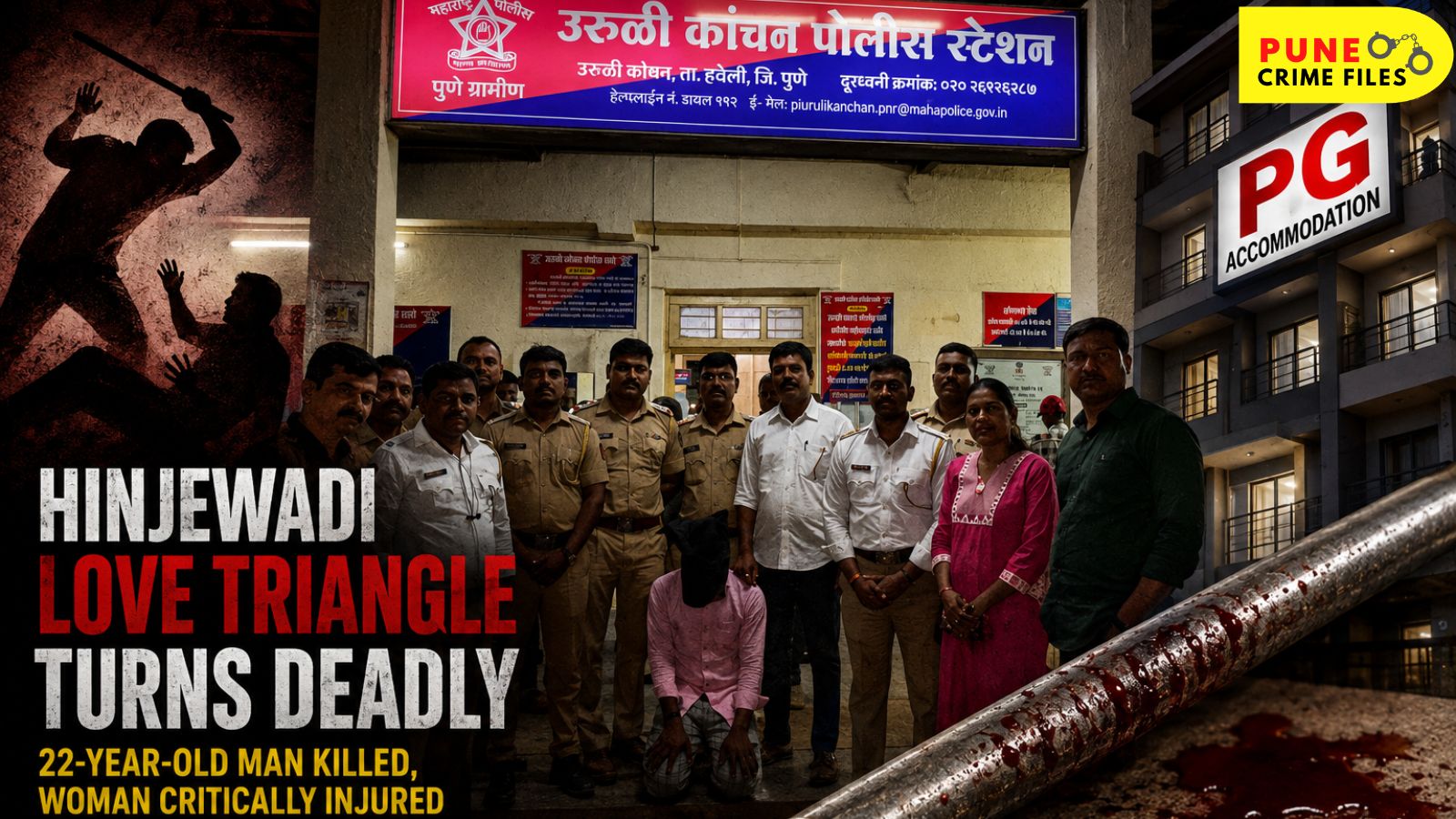 Pune Crime Files: A love triangle, an iron rod attack, and a highway trap