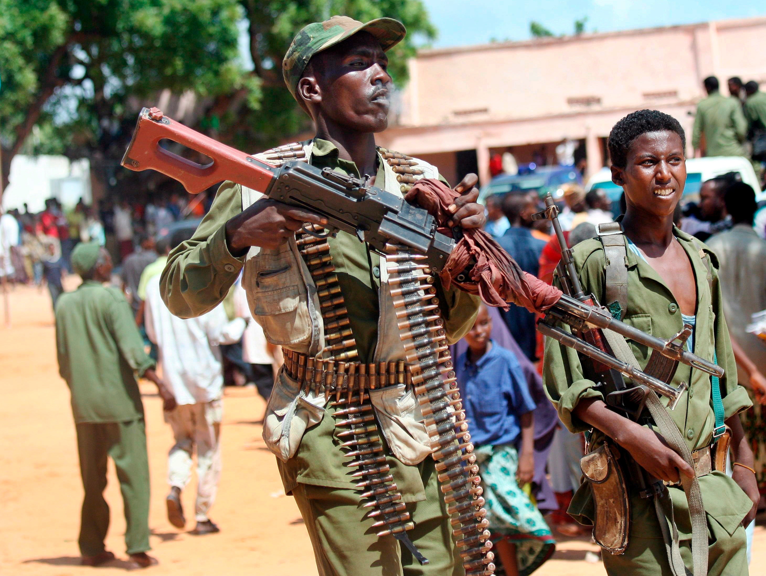 Somalia federal troops and armed opposition clash in Baidoa city