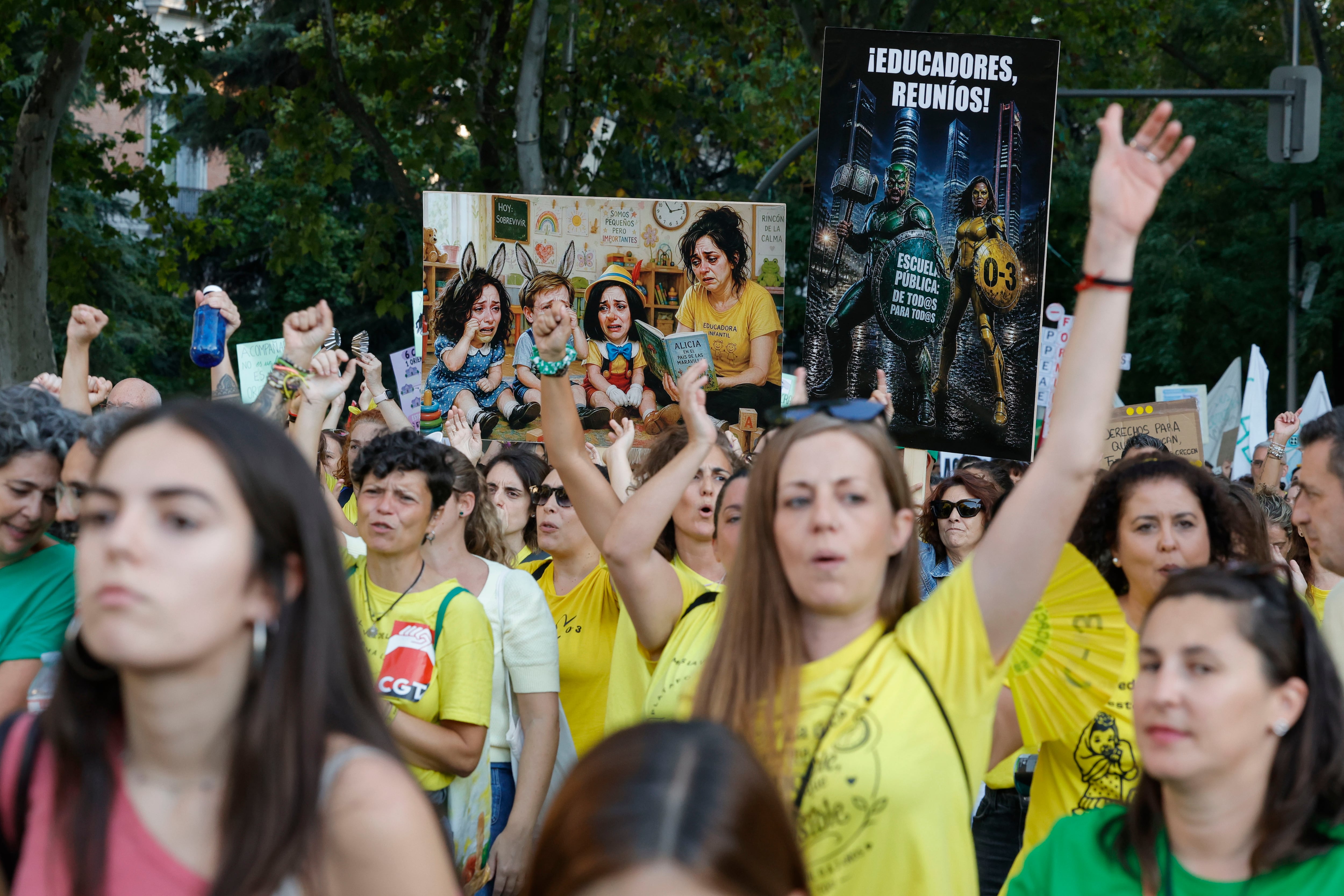 What do Madrid's teachers want: keys to the indefinite educational strike