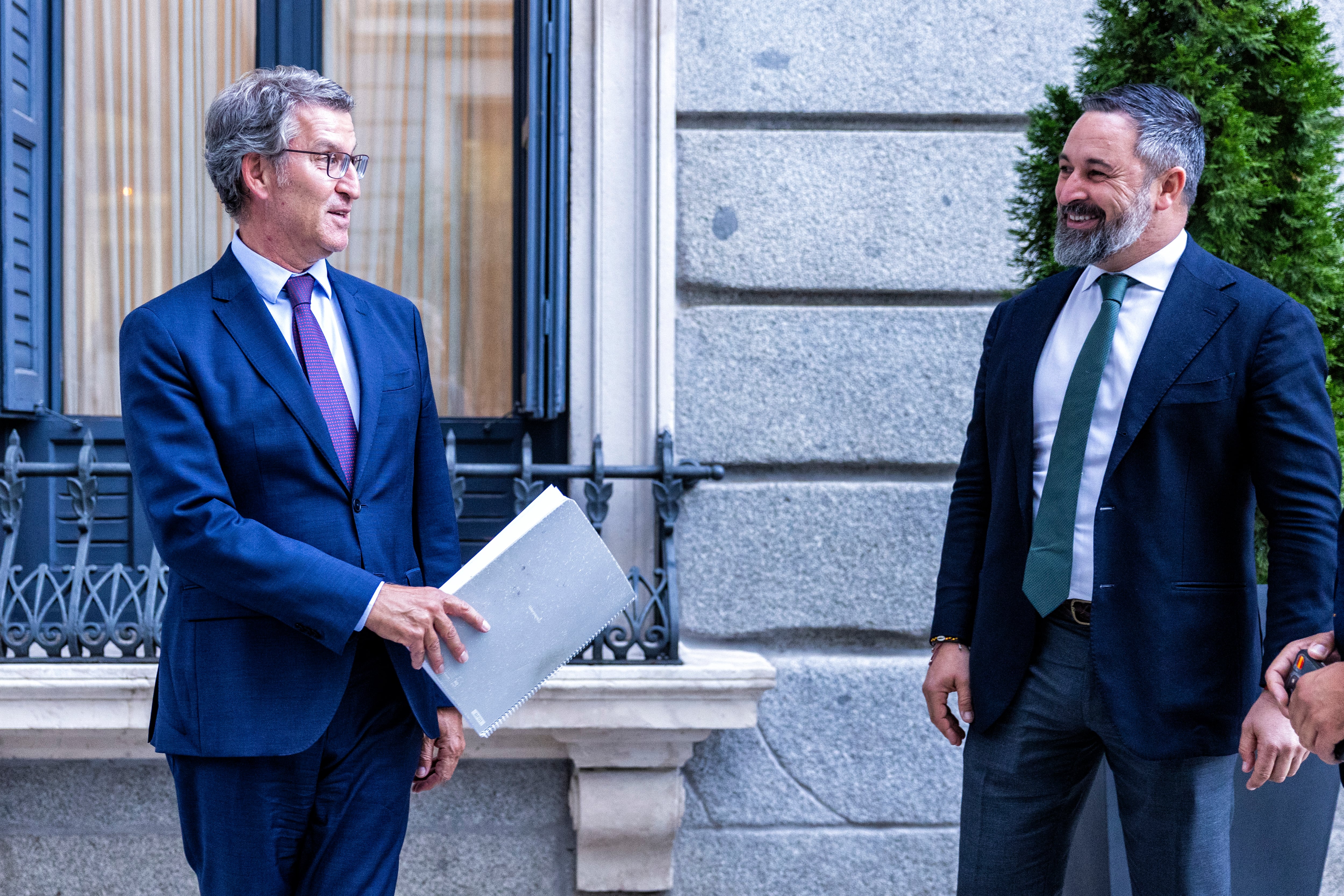 Feijóo and Abascal overcome the ghost of 23-J