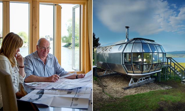 Our quirky Airbnb airship site makes us £100,000 per year... now we're putting it up for sale