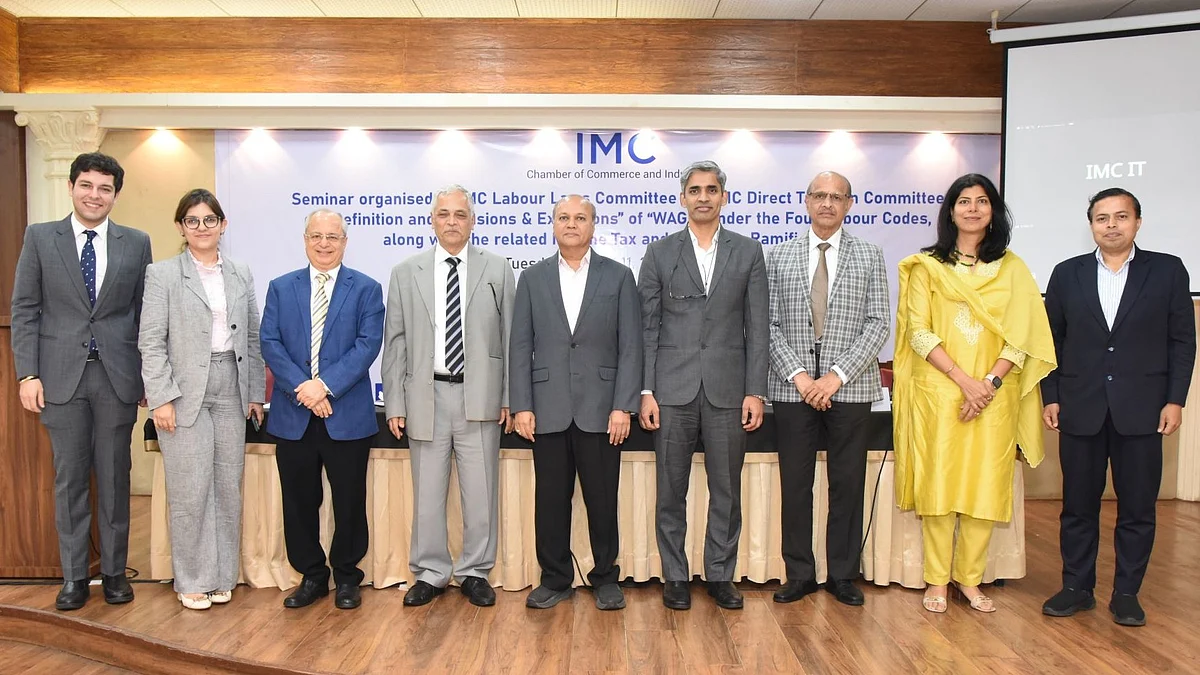 IMC Hosts Seminar on Wage Reforms, Compliance and Taxation under the Four Labour Codes