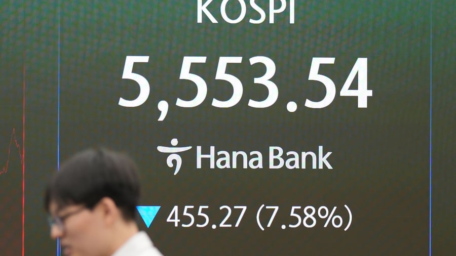 Stock exchanges: concerns about the future cause Asian markets to plummet